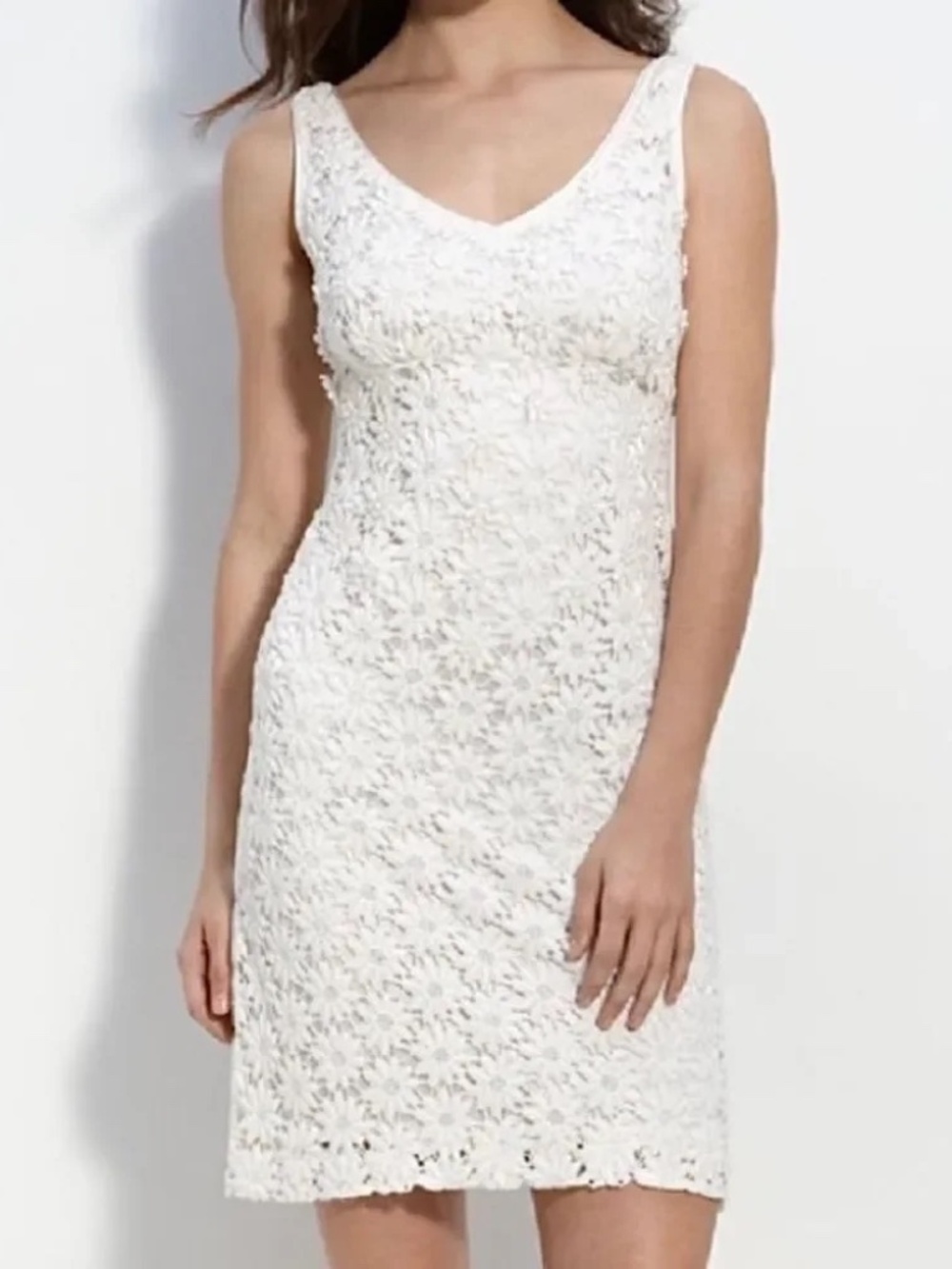 NWT Kate Spade Ivory Floral Daisy Lace Wedding Dress - Size 12